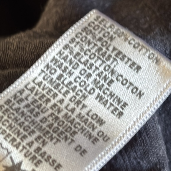 James Perse | Blue grey contrast raglan T-shirt 3/4 sleeves - Picture 8 of 8